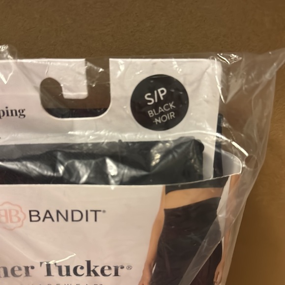 Mother Tucker® Moto Style Postpartum Compression Leggings- Black- Small - Picture 2 of 3